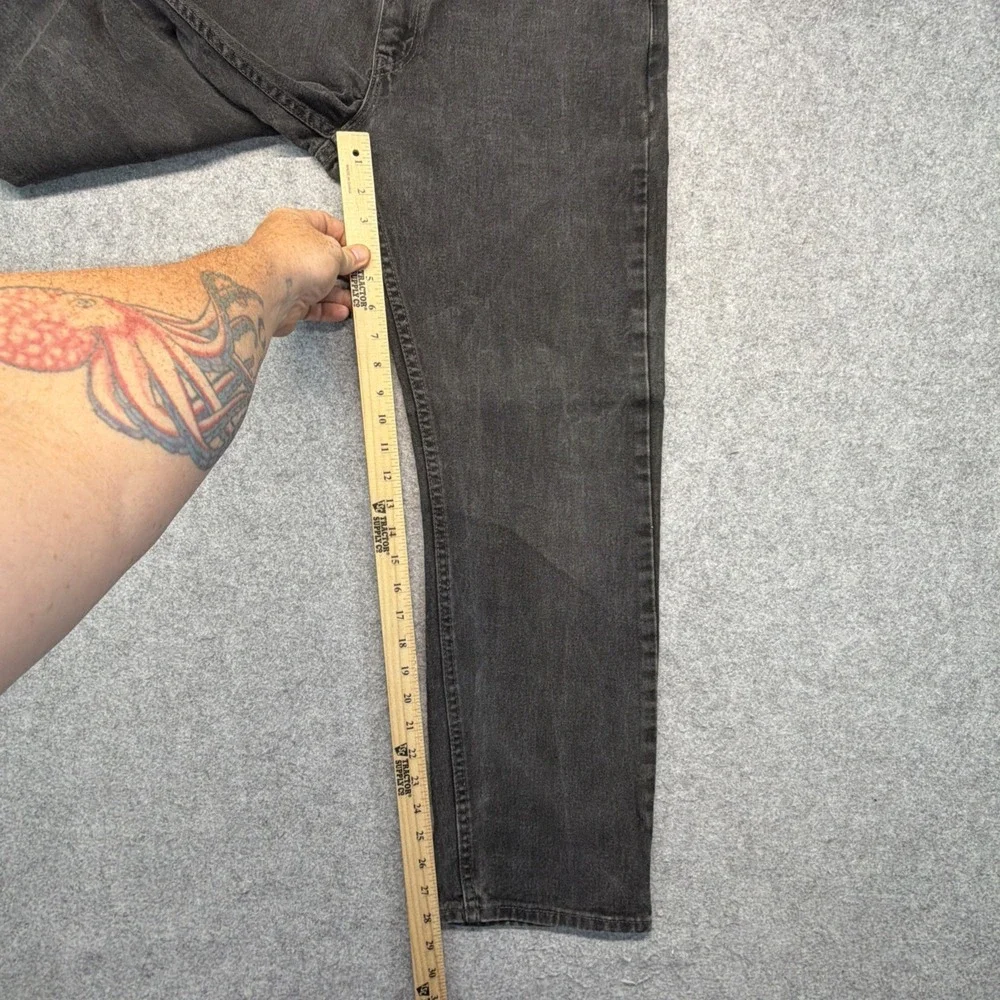 Vintage Levis 505 Black Straight Jeans Made in USA Mens 32x30 (Fits 32x28)
